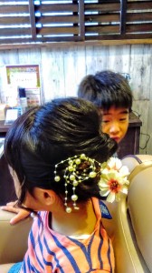 港北区 新横浜 個室の美容室 you roo(ユールー)お子様限定ヘアセットサービス中!!